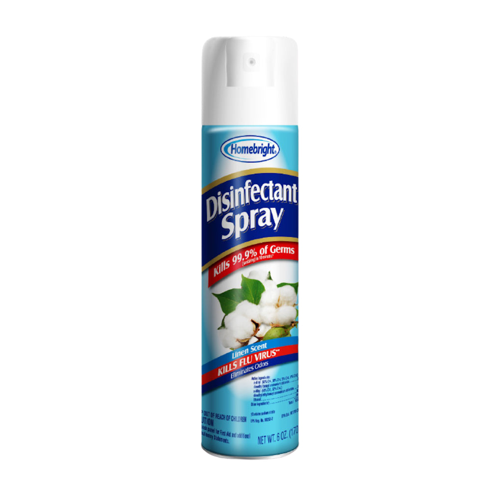 HOMEBRIGHT DISINFECTANT SPRAY LINEN 170G