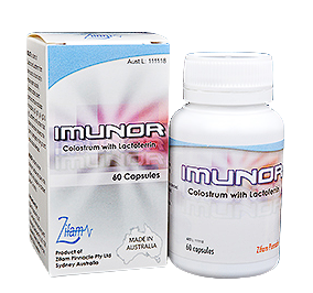 IMUNOR 75MG/100MG CAP 30S