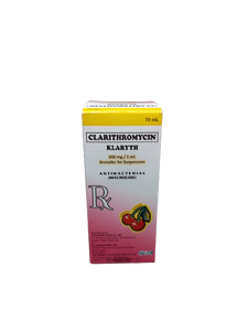 KLARYTH 250MG/5ML 70ML GRANFORSUS BOT 1S