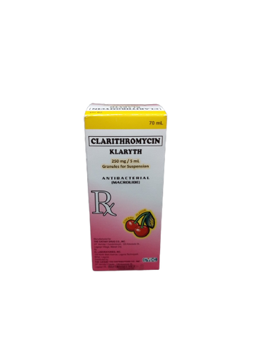 KLARYTH 250MG/5ML 70ML GRANFORSUS BOT 1S