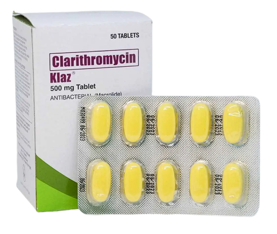KLAZ 500MG TAB 50S