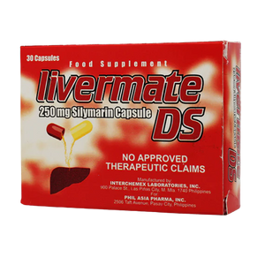 LIVERMATE DS 250MG CAP 30S