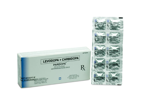 PARDOPA 250MG/25MG TAB 60S