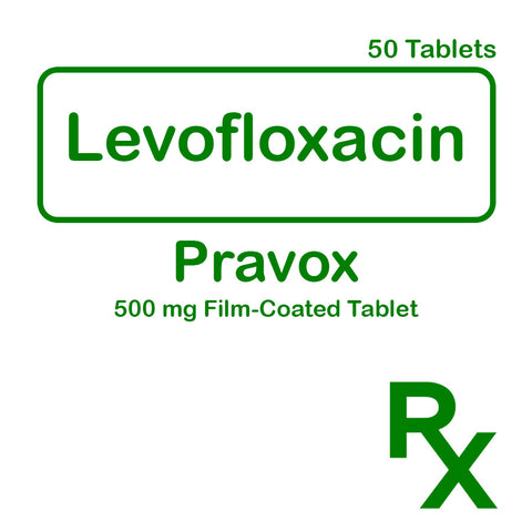 PRAVOX FC 500MG TAB 50S
