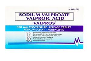 VALPROS CR 500MG TAB 30S