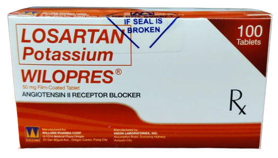 WILOPRES 50MG FC TAB 100S