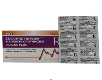 ARBLOC 100MG/25MG PLUS FC TAB 30S