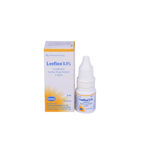 LEEFLOX 5MG/5ML EYE DRP BOT 1S