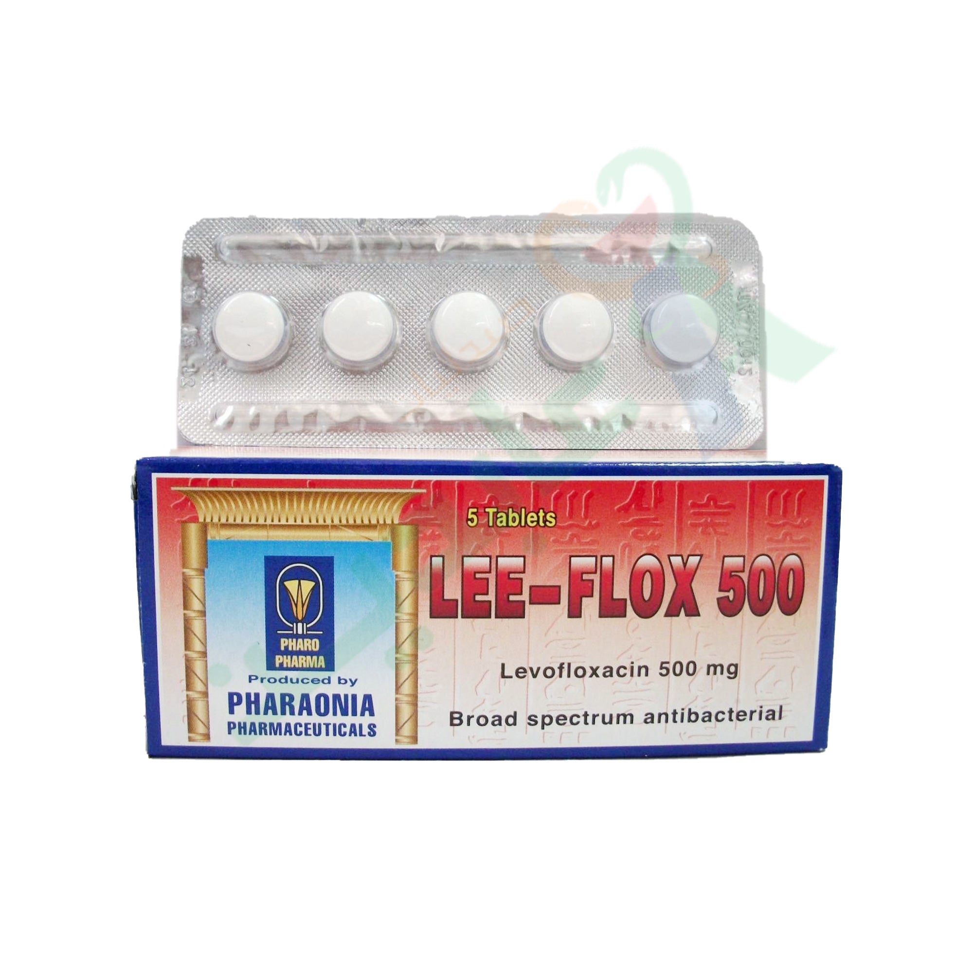 LEEFLOX 500MG TAB 50S